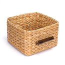 Cesto Organizador com Alça de Madeira - 16x32x36