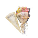 Buque Indonésia de Fibra Natural - Formato Cone 15x30cm