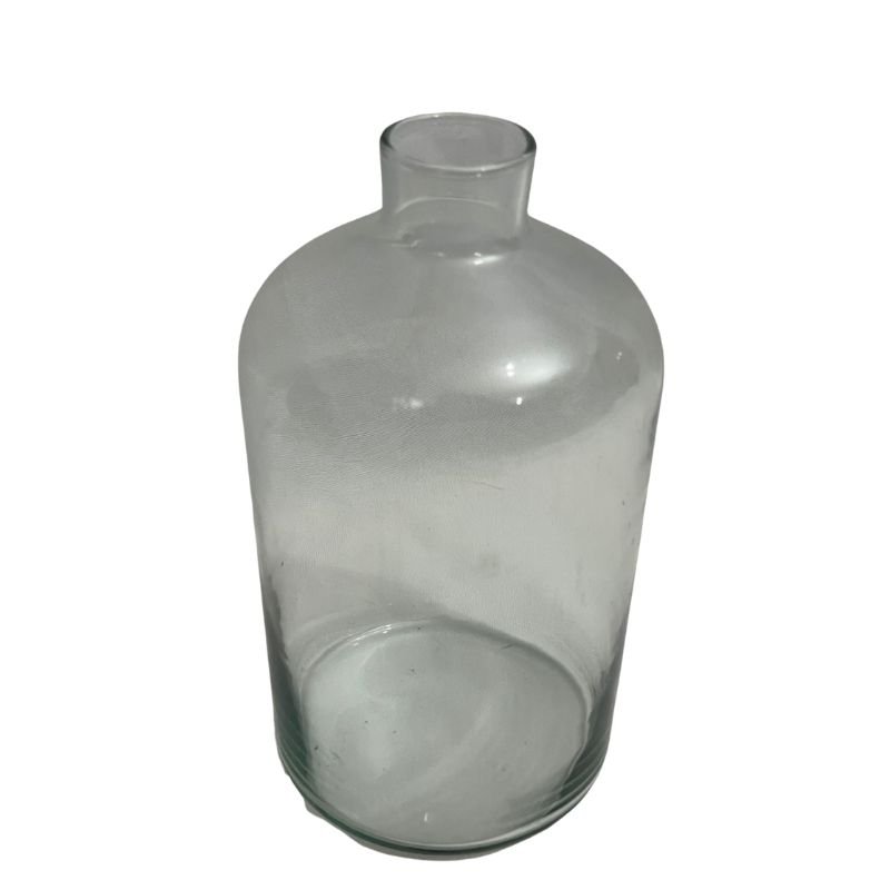 Garrafa Vaso De Vidro 23cm