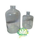 Kit 2 Vaso Garrafa Vidro