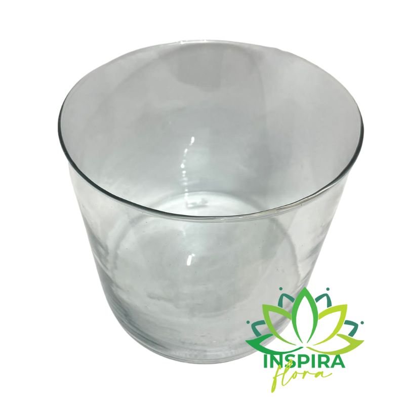 Vaso Cilindro de Vidro 10x10