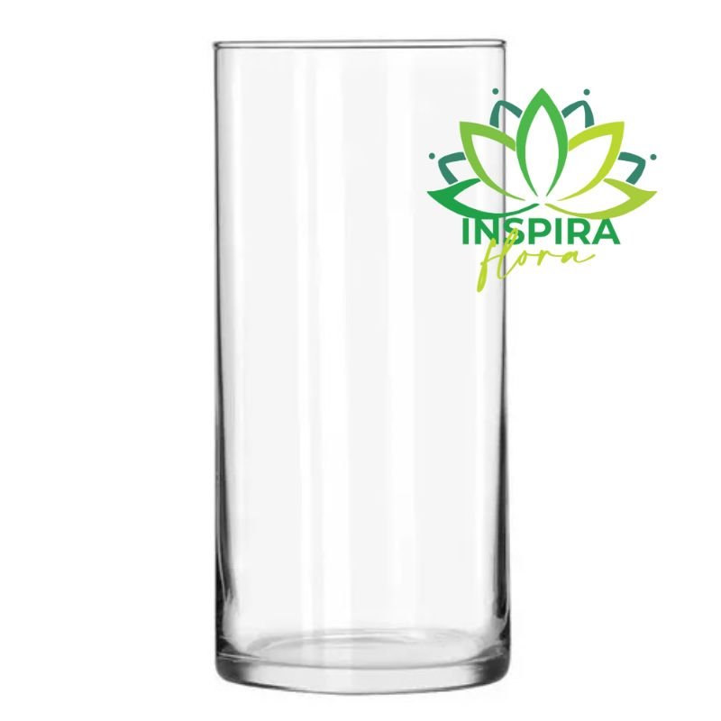 Vaso Cilindro de Vidro 10x30