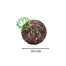 Bola Enrolada de Cipó Vime P 20X20