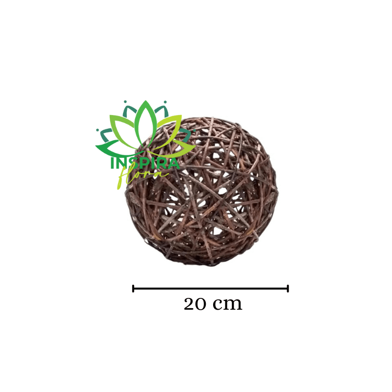 Bola Enrolada de Cipó Vime GG 60X60