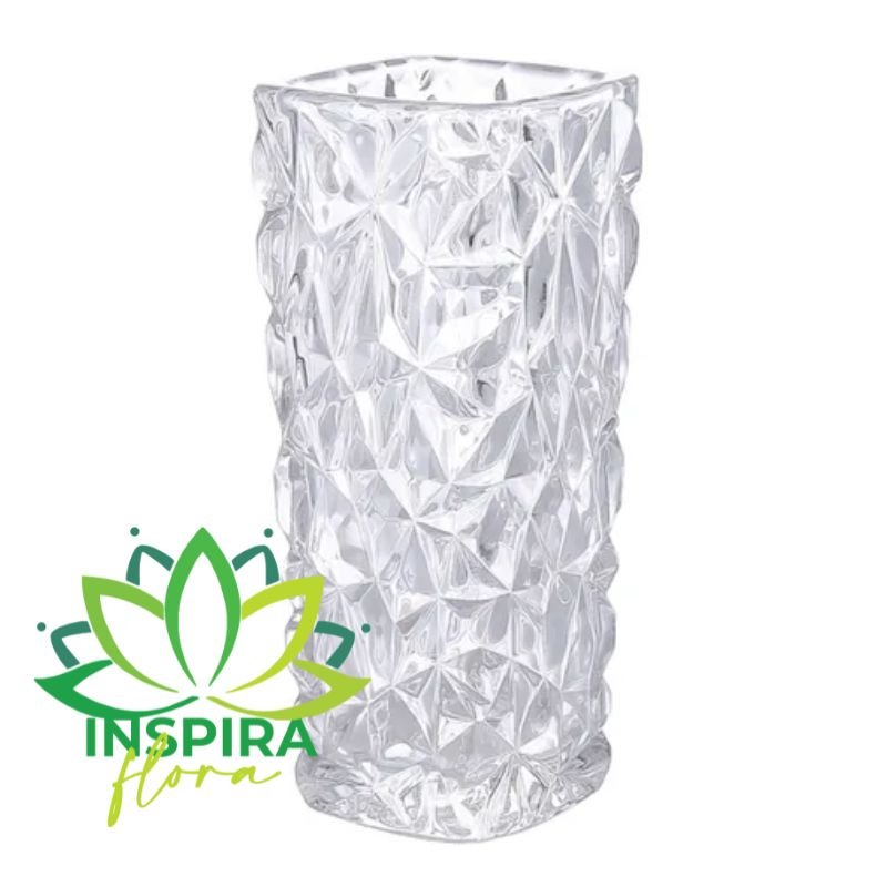 Vaso Vidro Para Flores E Decoração Arranjo Importado Diamond