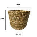 Vaso Cachepo Taboa Dura Ref.967