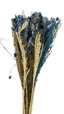 Buquê Desidratado Azul Arranjo Decoração