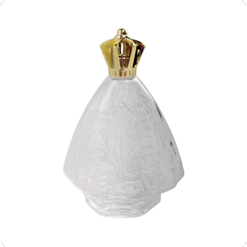 Vidrinho De Nossa Senhora De Aparecida  Decoração Flores