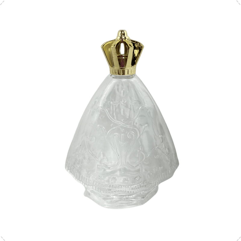 Vidrinho De Nossa Senhora De Aparecida  Decoração Flores