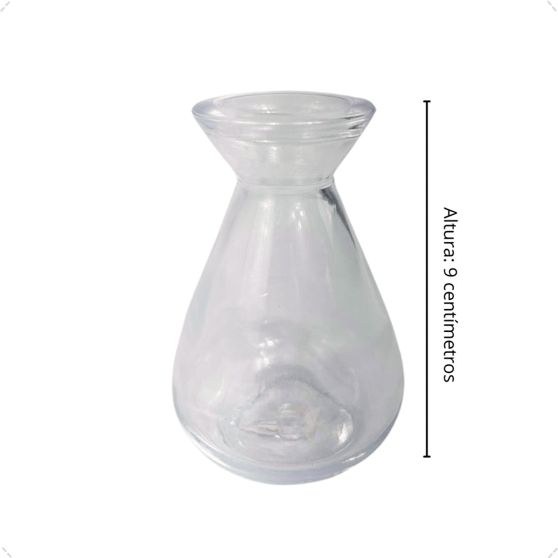 Vaso De Vidro Liso Decorativo Lembrancinha 150ml Arranjo Flor