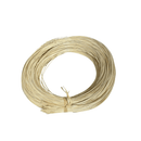 Corda Rattan Espiral 1,5mm Branco 250 Gramas Decoração Fibra
