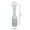 Garrafa Vidro Elegante Média Design Fino Decoração Sala Pinterest Sala