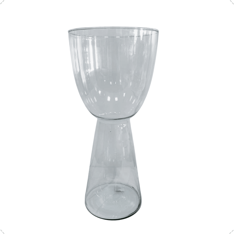 Vaso Vidro Pequim Grande Decoração Sala Escritório 48 cm