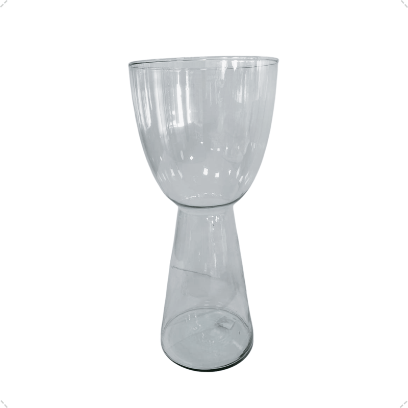 Vaso Vidro Pequim Pequena Decoração Sala Escritório 34,5 cm