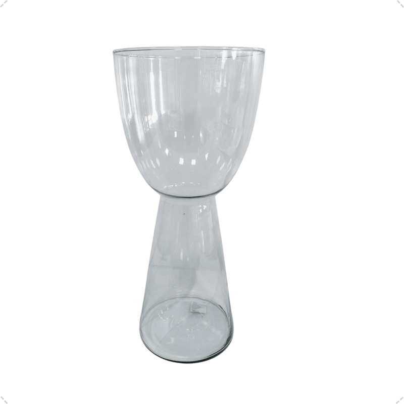 Vaso Vidro Pequim Grande Decoração Sala Escritório 48 cm