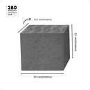 Espuma Floral Biodegradável Forma Bloco CX/24 Unidades F2