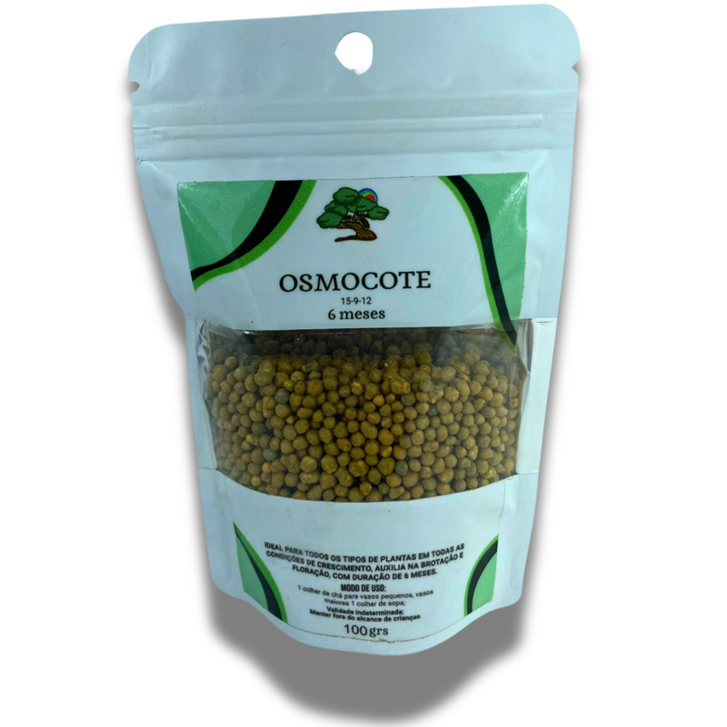 Osmocote Plus 15-9-12 Fertilizante 100g Adubo Planta 6 Meses