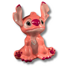 Cofre Decorativo Stitch E Angel Para Decor Cofrinho Cerâmica