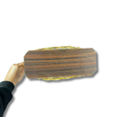 Cesta Decorativa Violeta Bambu Madeira Artesanal Duplo 9