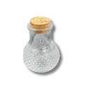 Garrafinha Bujão Com Rolha Vidro Decorativo 50 Ml Arranjo