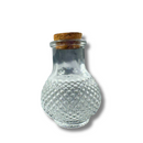 Garrafinha Bujão Com Rolha Vidro Decorativo 50 Ml Arranjo