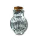 Garrafinha Vidro Riscado Com Rolha Decoração Solitário 50 Ml