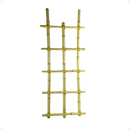 Treliça De Bambu Módulo 1 Metro Jardim Vertical Decoração Solo