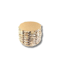 Cesto Palha Taboa Artesanal Natural 15cm Cachepot Decorativo