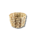 Cesto Palha Taboa Artesanal Natural 15cm Cachepot Decorativo
