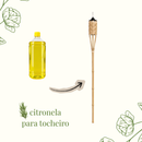 Citronela Para Tocheiro 1 Litro Combustível Para Tocha