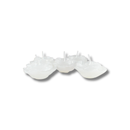 Kit 5 Velas Flutuantes Rosa Branca Decoração Mesa Eventos