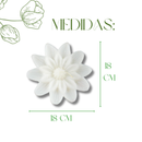Vela Flutuante Flor De Lótus Branca Para Decoração Parafina