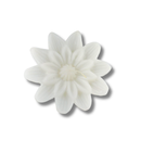 Vela Flutuante Flor De Lótus Branca Para Decoração Parafina