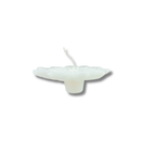 Vela Flutuante Flor De Lótus Branca Para Decoração Parafina