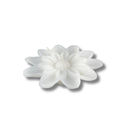 Vela Flutuante Flor De Lótus Branca Para Decoração Parafina